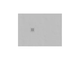 Slate Pro zuhanytálca 100x80 Smoke Grey