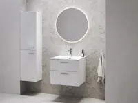 Chrome II SB 39 magasszekrény bal, fehér, króm fogantyúval 152 mm