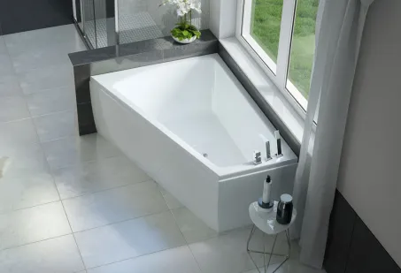 Trinity különleges akril kád 170x130 jobbos