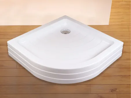 Ronda 90x90 zuhanytálca PU fehér