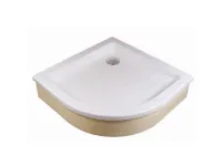 Ronda 80x80 zuhanytálca EX fehér