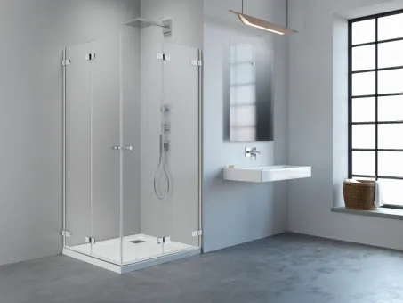 Arta KDD B szögletes zuhanykabin 90x90 átlátszó