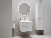 Chrome II SB 39 magasszekrény jobb, fehér, króm fogantyúval 152 mm