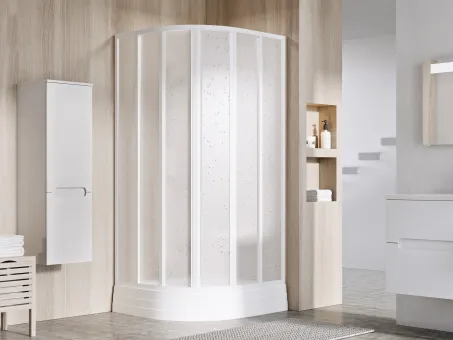 Ronda 80x80 zuhanytálca PU fehér