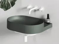 Yard 60 kerámiamosdó Grey Green, túlfolyó furat nélkül