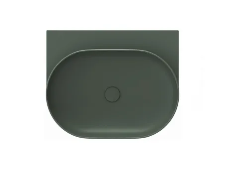 Yard 60 kerámiamosdó Grey Green, túlfolyó furat nélkül