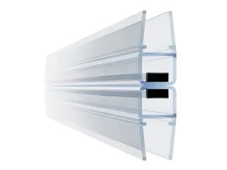 Műanyag mágneses profilszett függőleges 180° egyenes