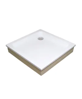 Angela 80x80 zuhanytálca EX fehér