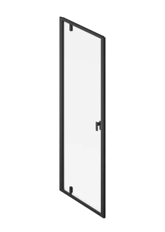 Nexty NDOP1-90 zuhanyajtó fekete+transparent