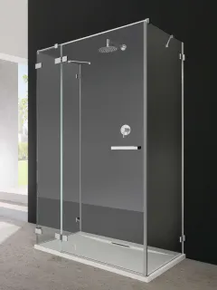 Euphoria KDJ+S szögletes zuhanykabin 90x75 átlátszó balos