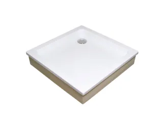 Angela 80x80 zuhanytálca EX fehér