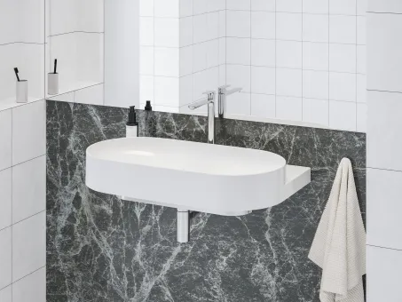 Eleganta álló mosdócsaptelep 335 mm leeresztő nélkül EL 015.00CR, Chrome