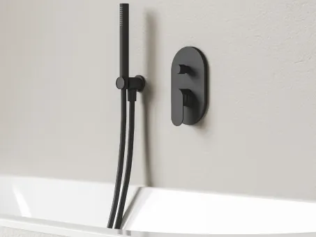 Chrome II kétutas csaptelep alaptest nélkül CR II 065.20BL.O2.RB070, fekete