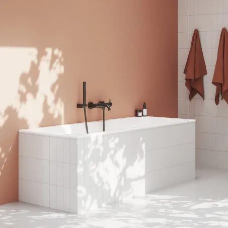 Espirit fali kádcsaptelep szettel, grafit ES 022.20GB+S