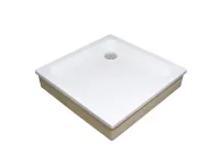 Angela 90x90 zuhanytálca EX fehér