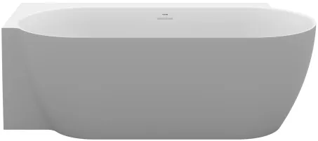 Freedom Corner II Tec 175x86 bal, akrilkád, Smoke Grey/fehér, fehér/fekete/króm lefolyó