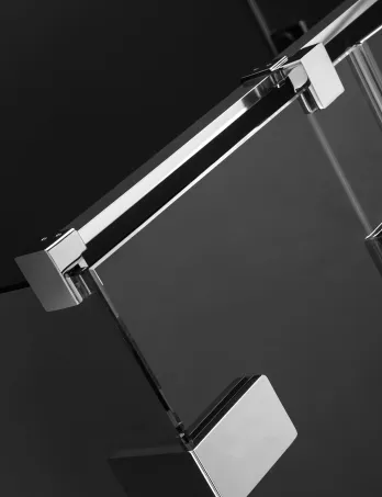 Euphoria KDJ szögletes zuhanykabin 120x90 átlátszó balos