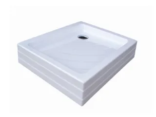 Aneta 75x90 zuhanytálca PU fehér