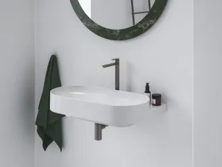 Eleganta álló mosdócsaptelep 335 mm leeresztő nélkül EL 015.20GB, Graphite Brushed