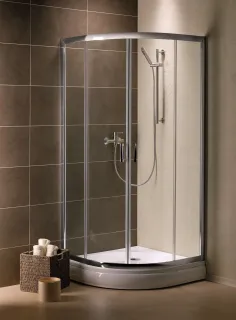 Premium Plus A1900 íves zuhanykabin 85x85 átlátszó