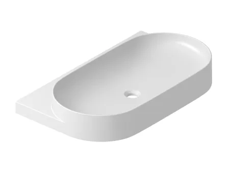 Yard 80 kerámiamosdó, fehér, túlfolyó furat nélkül