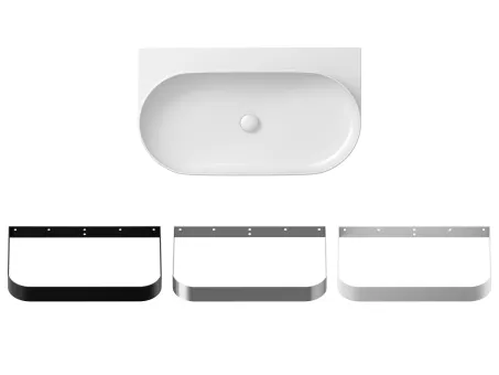 Yard 80 kerámiamosdó, fehér, túlfolyó furat nélkül