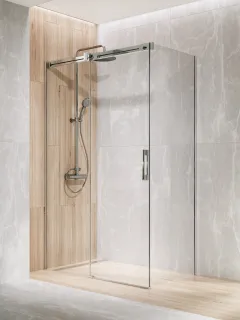 Espera Pro KDJ szögletes zuhanykabin 140x90 átlátszó jobbos