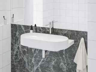 Eleganta álló mosdócsaptelep BeCool 335 mm leeresztő nélkül EL 015.01CR, Chrome