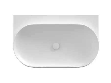 Yard 80 kerámiamosdó, matt fehér, túlfolyó furat nélkül