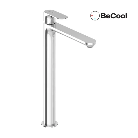 Eleganta álló mosdócsaptelep BeCool 335 mm leeresztő nélkül EL 015.01CR, Chrome