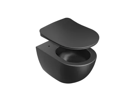 Uni Chrome Flat WC ülőke fekete