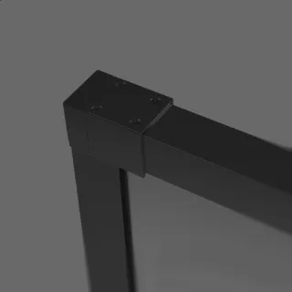 U toldóprofil Idea KDJ S1 fekete fixfal szett