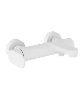 Eleganta fali kádcsaptelep zuhanyszett nélkül EL 022.10WV, White Velvet