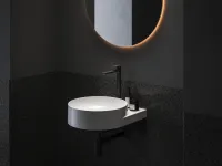 Eleganta álló mosdócsaptelep BeCool 335 mm leeresztő nélkül EL 015.21BLM, Black Matt