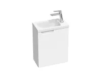 Classic II SD 40 Fürdőszobai szekrény mosdó alá jobb fehér/fehér