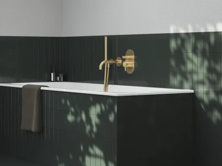 Espirit vízfeltöltő falikar kádhoz ES 027.60GLB, Gold Brushed