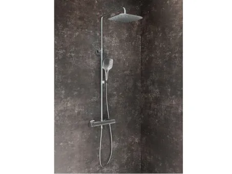 10° Free zuhanyoszlop nem termosztatikus, zuhanyszettel TD F 098.00CR, króm