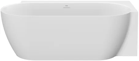 Freedom Corner II Tec 175x86 jobb, akrilkád, matt fehér/fehér, fehér/fekete/króm lefolyó