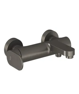 Eleganta fali kádcsaptelep zuhanyszett nélkül EL 022.20GB, Graphite Brushed