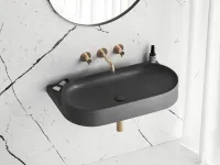 Yard 80 kerámiamosdó antracit, túlfolyó furat nélkül
