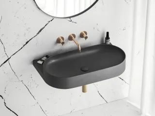 Yard 80 kerámiamosdó antracit, túlfolyó furat nélkül