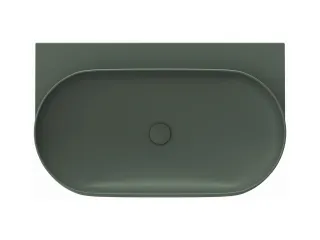 Yard 80 kerámiamosdó Grey Green, túlfolyó furat nélkül