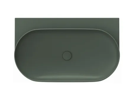 Yard 80 kerámiamosdó Grey Green, túlfolyó furat nélkül