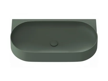 Yard 80 kerámiamosdó Grey Green, túlfolyó furat nélkül