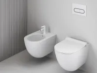 Eleganta álló bidécsaptelep 130 mm leersztő nélkül EL 056.10WV , White Velvet