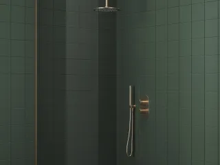 Espirit falba süllyesztett termosztátos csaptelep, kétutas, beslő egység nélkül ES 063.60RGB.O2.RB07C, Rose Gold Brushed