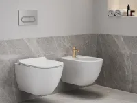 Eleganta álló bidécsaptelep 130 mm leersztő nélkül EL 056.60RGB, Rose Gold Brushed