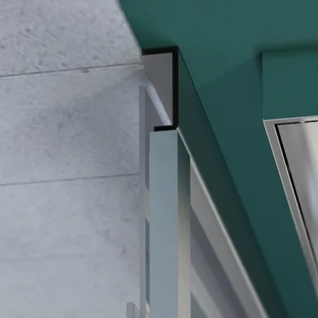 Projecta C szögletes zuhanykabin 90x90 átlátszó