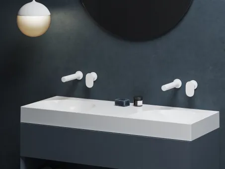 Spring falba süllyesztett mosdócsaptelep testtel, matt fehér SG 019.10WHM.O1