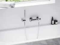 Eleganta fali kádcsaptelep zuhanyszett nélkül EL 022.00CR, Chrome